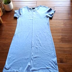 Lands'End small light blue dress